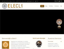 Tablet Screenshot of elecli.com